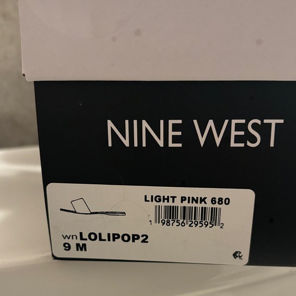 Nine West Blush Pink Slide Sandals - Picture 5 of 5